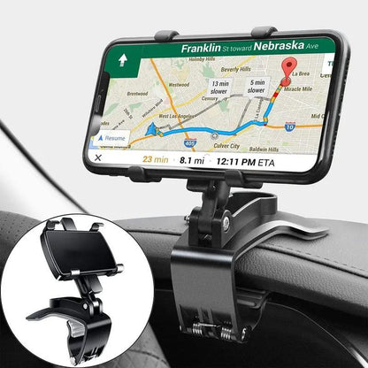📱 TILBUD -50% ✨ Multifunksjonell telefonholder — Sikkert grep og 360° rotasjon 🚗
