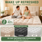 ⏰🔥TIJDELIJK 50% KORTING! 🌤️ Waterdichte gewatteerde matrashoes en kussenslopen set – Beschermt, biedt comfort en is gemakkelijk schoon te maken ✨🛏️