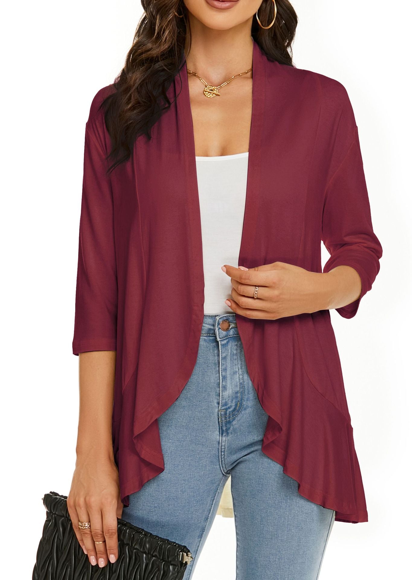 💖LAST DAY SALE 50% OFF💖Women's Casual Lightweight Open Front Cardigans