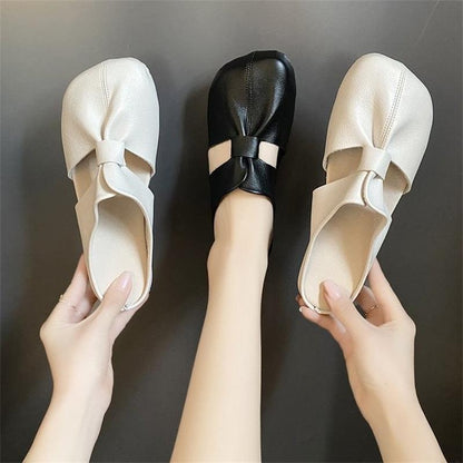 🔥Hot Sale 49% Off🔥Handmade Soft Leather Summer Light Slippers