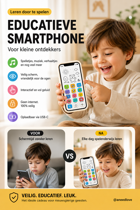 📱 50% KORTING – Educatieve Smartphone voor Kinderen | Leerzaam, oogvriendelijk & ideaal voor vroeg leren ✨👶