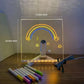 ✨LAST WEEK SPECIALE PRIJS: € 19,99!!!⏳🎨Lichtgevend Led Tekenbord Voor Kinderen