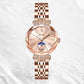 🔥Dames modieuze diamant maanster horloge