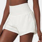 ✨️2025 New Hot Sales✨️High Waisted 2-in-1 Yoga Shorts & Side Pockets