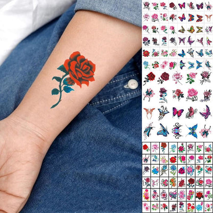 Stijlvolle en creatieve 3D tattoo stickers 50st