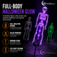 Zonne-energie Skelet Grondstekkerverlichting voor Buiten – Waterdichte Halloween-decoratieverlichting