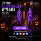Zonne-energie Skelet Grondstekkerverlichting voor Buiten – Waterdichte Halloween-decoratieverlichting