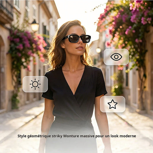 🕶️50% KORTING!✨🕶️Retro rechthoekige zonnebril 😎 Unisex —— Retro modieuze zonnebril met UV400 bescherming 🔥✨
