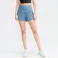 ✨️2025 New Hot Sales✨️High Waisted 2-in-1 Yoga Shorts & Side Pockets