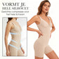 Naadloze buikcorrigerende shapewear met rits aan de voorkant voor dames