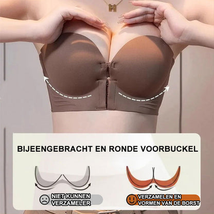 🔥Hot Sale Limited Time Super Sale👙Stijlvolle No-Shave Gathering Support Bra voor dames