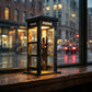 ✨ Vintage telefooncel-sfeerlamp