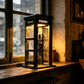 ✨ Vintage telefooncel-sfeerlamp