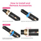 ATOPSKINS 5-in-1 Air Styler,hairstyle,The Industry Basic :Soft Airflow & Ultra-Lightweight(The attachments are made of plastic）30-day free returns Summervibes Hair Curling Iron Thermal Brush blow dryer,dorm essentials