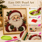 🧘 Ontspannend en geschikt voor beginners 🎨💎 DIY Kerst Parel & Strass Schilderkit
