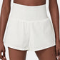✨️2025 New Hot Sales✨️High Waisted 2-in-1 Yoga Shorts & Side Pockets