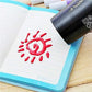 🔥 2+1 GRATIS!💦 Magic Ink Zwellen onder Warmte | 6 Felle Kleuren | Voor Kaarten/Albums/DIY | HALF PRICE TODAY 🚀