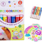 🔥 2+1 GRATIS!💦 Magic Ink Zwellen onder Warmte | 6 Felle Kleuren | Voor Kaarten/Albums/DIY | HALF PRICE TODAY 🚀