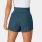 ✨️2025 New Hot Sales✨️High Waisted 2-in-1 Yoga Shorts & Side Pockets