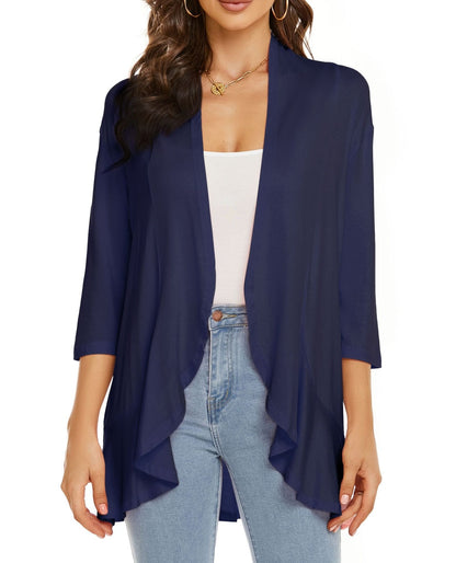 💖LAST DAY SALE 50% OFF💖Women's Casual Lightweight Open Front Cardigans