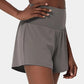 ✨️2025 New Hot Sales✨️High Waisted 2-in-1 Yoga Shorts & Side Pockets