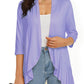 💖LAST DAY SALE 50% OFF💖Women's Casual Lightweight Open Front Cardigans