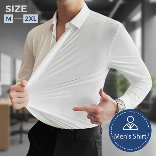 ⏳ Limited time 50% off! 💥Men's Wrinkle-Free Button-Down Shirt（The more you buy, the higher the discount）