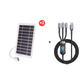 Flexibel zonnepaneel van 2W 5V