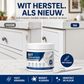 🪑 Witte meubel reparatiepasta met kwast – vult krassen, dekt vlekken af en herstelt de oorspronkelijke kleur.