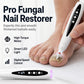 💅✨ 2-in-1 Elektrische Nagelfrees met UV-lamp – Draagbaar, Draadloos, Voor Permanente Salonmanicure Gewoon Thuis 💖🔋