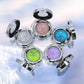 Oogschaduw en highlighter in verschillende kleuren — make-up met kleurverloop, met glitters, glanzende textuur, verhelderend effect, alcoholvrij, voor een gedurfde look, make-upproducten voor volwassenen
