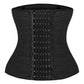 Dames tailletrainer in effen kleur met haak- en oogsluiting, verstelbare buikcorrigerende shapewear, corrigerende onderkleding voor dames, tailleband, ondergoed