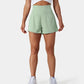 ✨️2025 New Hot Sales✨️High Waisted 2-in-1 Yoga Shorts & Side Pockets