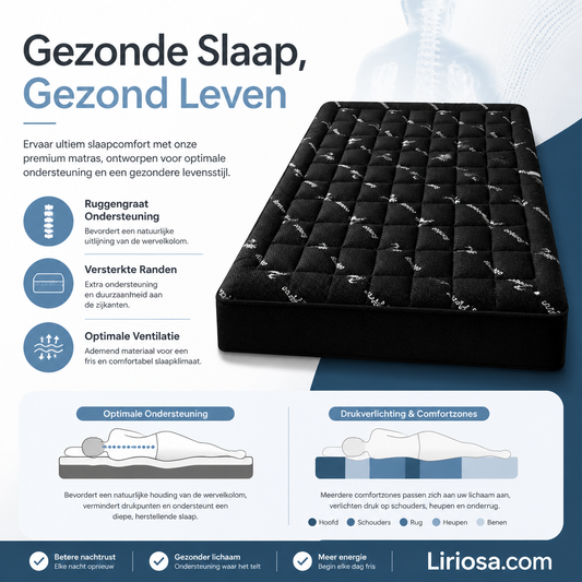 🛌Bamboe Vezels Gevoerde Matras🌱 | 100% Natuurlijk | Zachte💤, Ademende & Vochtregulerende Slaapcomfort， Hypoallergeen, Duurzaam & Milieuvriendelijk ♻️| Geschikt voor Warme Nachten & Gevoelige Huid | NU MET 50% KORTING!👉