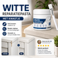 🪑 Witte meubel reparatiepasta met kwast – vult krassen, dekt vlekken af en herstelt de oorspronkelijke kleur.
