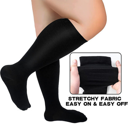 Super Stretch Compressiesokken Plus Size