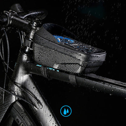 Waterdichte fiets gemonteerde telefoonhouder tas