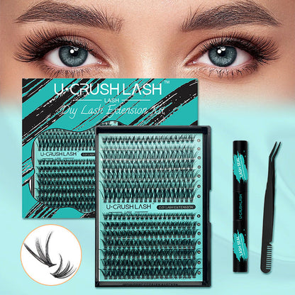 DIY Lash Clusters Kit 144 PCS Midnight