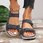 💥Hot Sales-50% OFF🔥Women’s Wedge Sandals with Hook & Loop Straps