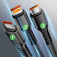 120W 3-in-1 snellaadkabel