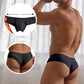 Effen kleur ademende herenslip met lage taille【Koop 3, krijg er 2 gratis】