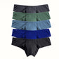 Effen kleur ademende herenslip met lage taille【Koop 3, krijg er 2 gratis】