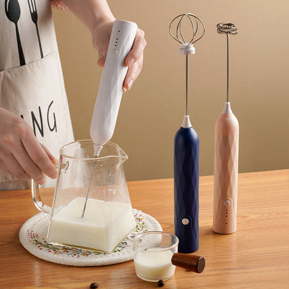 Handheld Milk Frother with 3 Speeds Adjustable