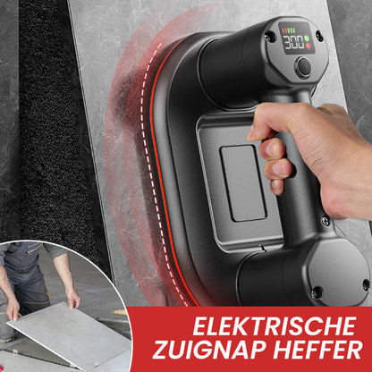 ⚡ Elektrische Zuignap Heffer met Digitaal Display | Krachtig Optillen – NU €99,99 Tijdelijk Aanbod
