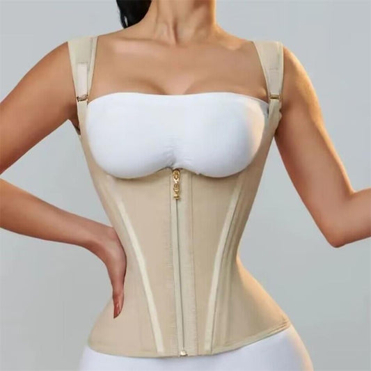 Taille Trainer voor vrouwen Corset Vest Body Shaper Cincher Trimmer Tank Top Sport Girdle met stalen botten