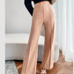Crepe Pleated Pants