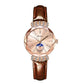 🔥Dames modieuze diamant maanster horloge