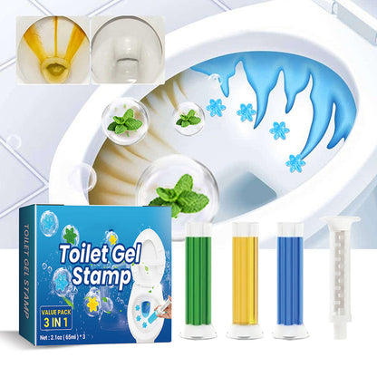 Toiletreinigingsgel stempel
