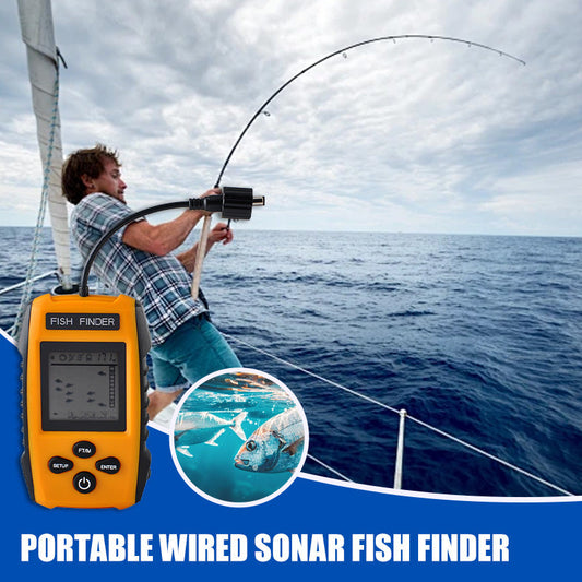 Portable Wired Sonar Fish Finder