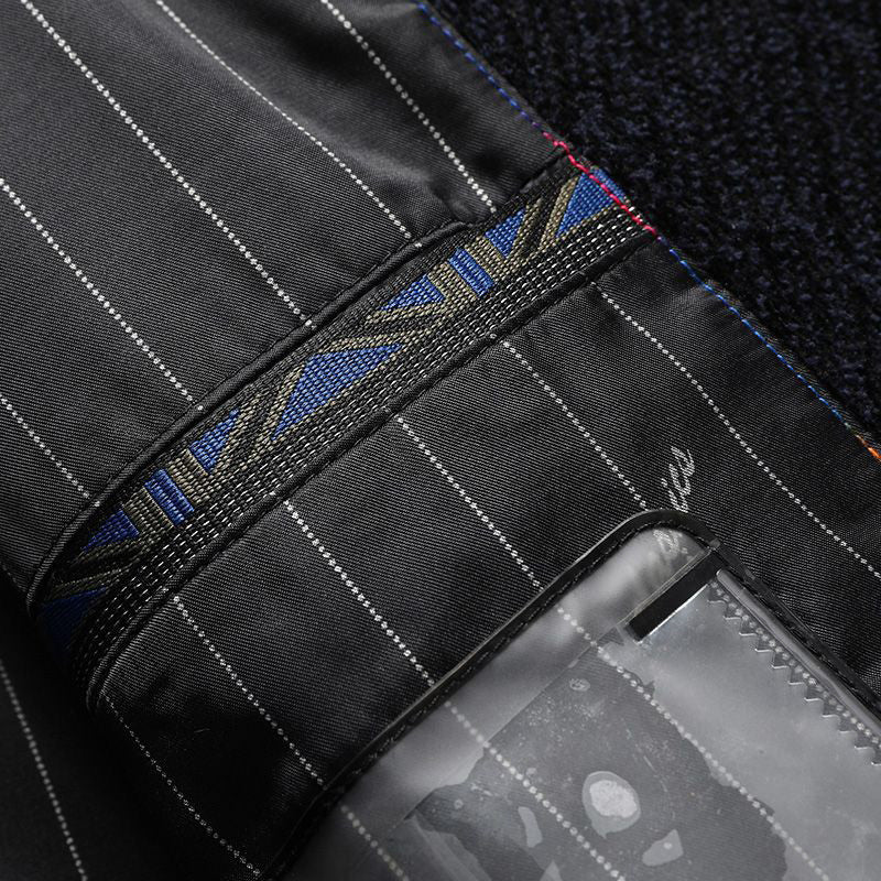 Men's Casual Thick Chenille Lapel Buttoned Jacket